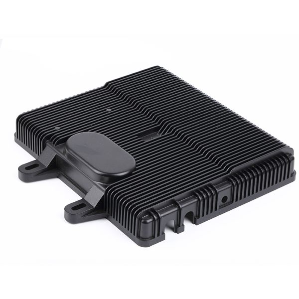 Halo Aluminium Die Casting Led Housing Street Lamp Shot Blasting