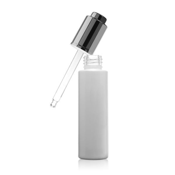 Customized Essential Oil Press Push Dropper Bottle Serum Package 30 Ml Glass Bottle Container