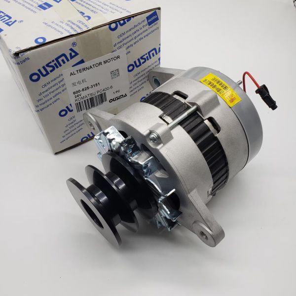 600-825-3151 24V Alternator Motor For Excavator Komatsu PC400-6