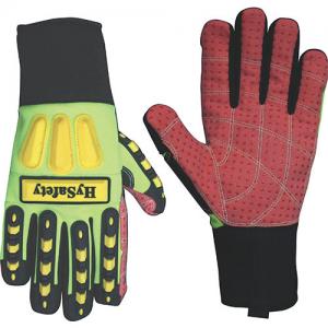 Quality EN388 2016 PVC Dots Anti Grip Gloves /Cut Proof Gloves for sale