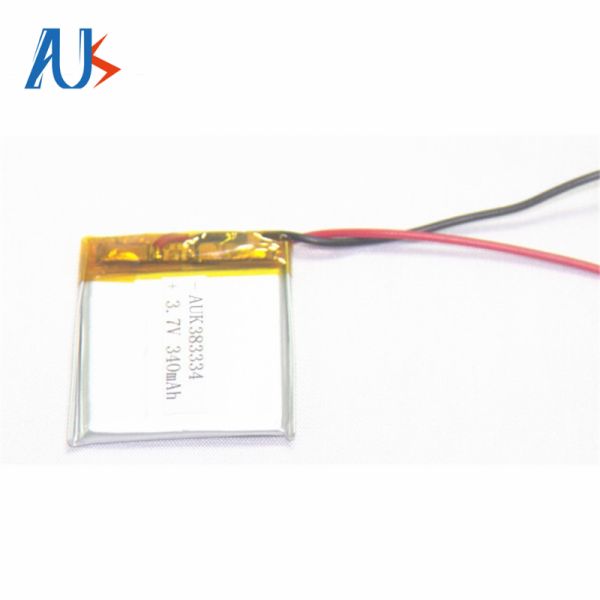 3.7V 340mAh Lithium Polymer Battery 383334 Lithium Ion Batteries