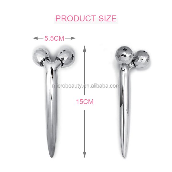 3D Face Slimming Massager Face Lift Massage Roller Small V Shape Face Machine