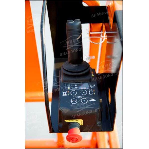 8m Electric Battery Power Self Propelled Elevating Work Platforms / Aerial Lift Scaffolding