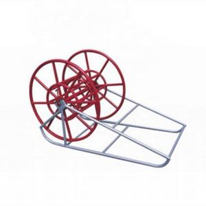 China ISO 15101 59kg Hydraulic Tensioner Electrical Cable Reel Stands For Overhead Line on sale