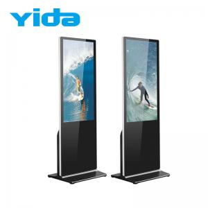 Quality Indoor Floor Standing Lcd Kiosk Touch Screen Advertising Player Stand for sale