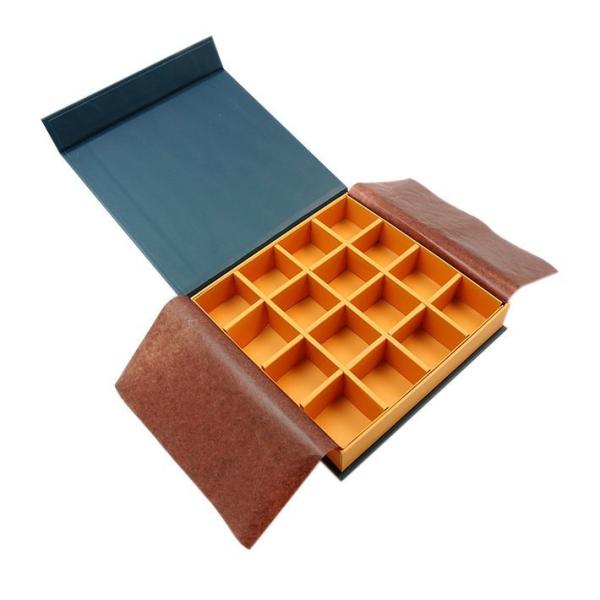 Embossed Texture Customized Gift Box Chocolate Candy Magnetic Cardboard Box Packaging