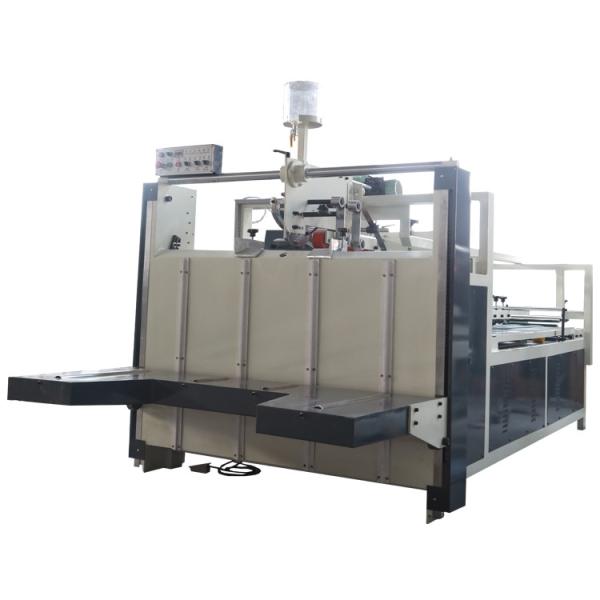 60m/Min Semi Auto Folder Gluer Machine With Automatic Digital Counter