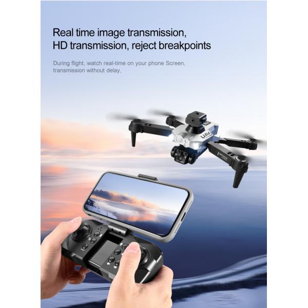Portable 4k Drone Professional with 3 Camera Wide Angle Optical Flow Localization 360 Obstacle Avoidance Quadcopter