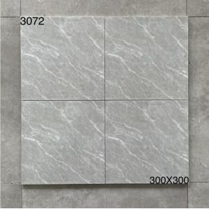 Wear Resistant Marble Ceramic Tile Firebrick 300x300mm 4 inch