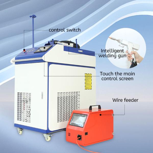 Water Cooling 1000w Fiber Laser Welder For Metal Stainless Steel