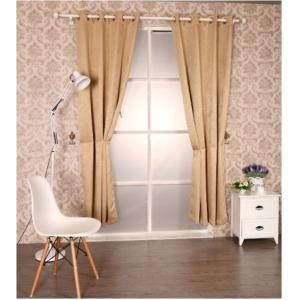 Buy cheap Embossed Polyester Black Out Window Curtain from wholesalers