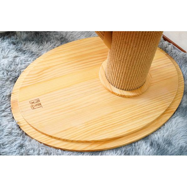 123cm Large Solid Wood Cat Climbing Tree Cat Activity Tower With Scratching Posts