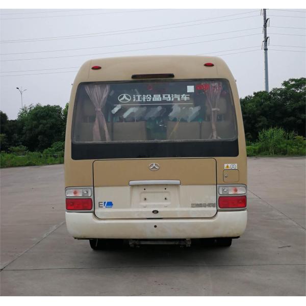 Brown 23 Seater Electric Bus EV Roadways Electric Passenger Bus