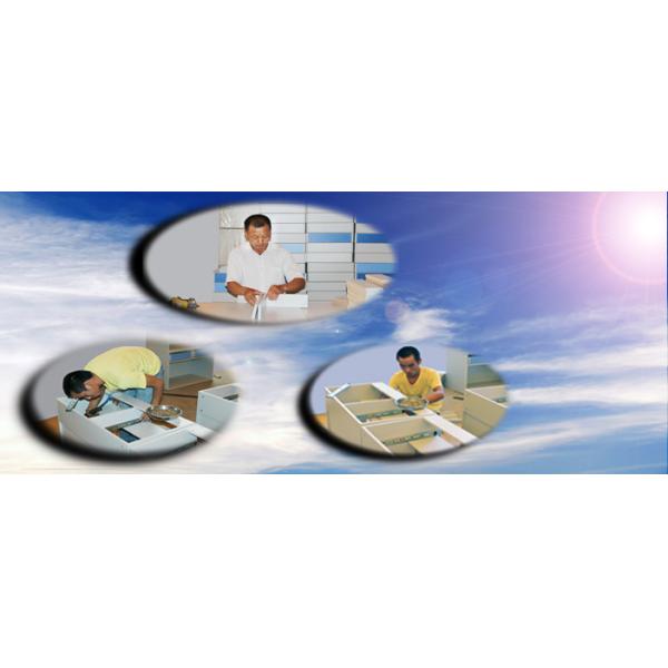 Fireproof / Waterproof Biology Lab Furniture , Custom Medicine Cabinet PVC Handle