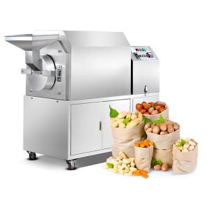 Quality stainless steel roasted pepper soya beans machine walnut hazelnut roasting maker equipment for sale