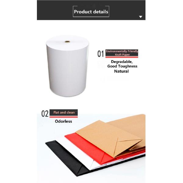 ODM CMYK 4C Shopping Recycled Paper Gift Bag With Twist Handle