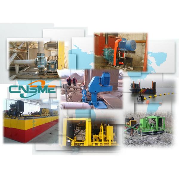 10/8F-G Casing Structure Sand Gravel Pump , Horizontal Single Stage Centrifugal Pump