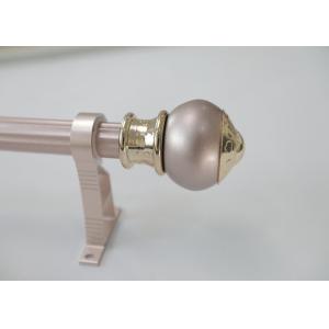 Quality Zinc Alloy 28mm SGS Metal Curtain Pole Finials for sale