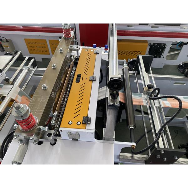 Cotton Soft Towel Gusset Bag Making Machine 100pcs/min With Labeling