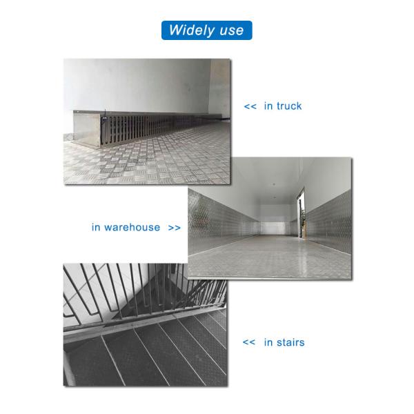 Diamond Aluminum Checkered Plate Trailer Floor Boat Flooring A1000 3000 5000