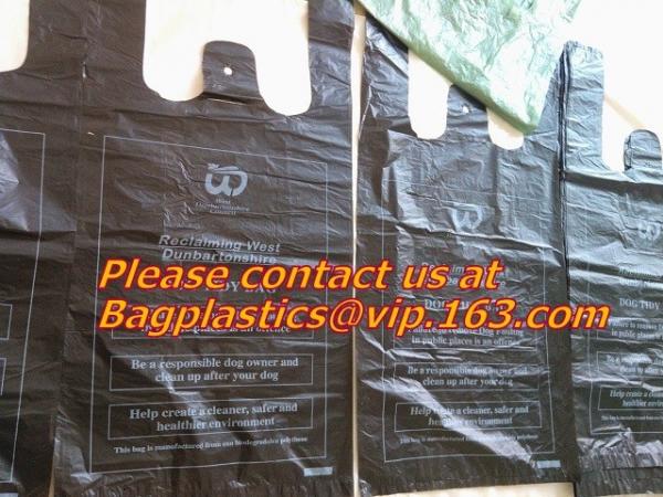 Hot sell / Pet waste bag / Pet garbage bag / Biodegradable / High quality, biodegradable epi plastic dog poop, bagplasti