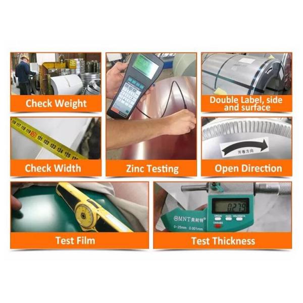 PPGI Pre Coated Steel Matt Surface Width 25-1500MM Corrosion Resistance