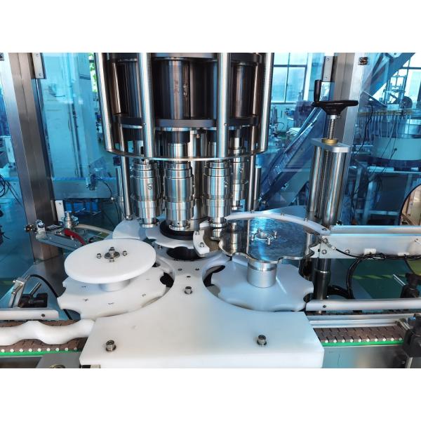 100BPM Automatic High Speed Rotary Bottle Capping Machine For Plastic Bottle