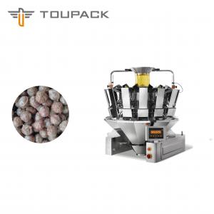 Quality Waterproof Weigher Packing Machine Frozen Meat Ball 500g 1kg 5kg Weighing Food Packaging Machine for sale