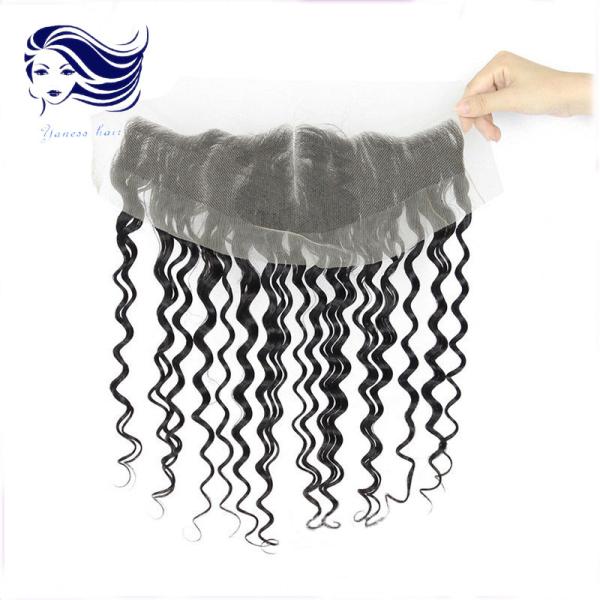 Full Curly Lace Front Closures For Weaving / Lace Front Human Hair Wigs