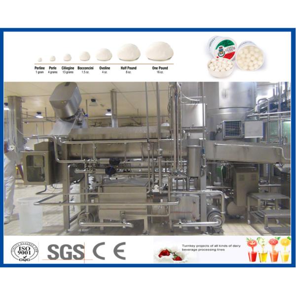 30TPD Cheese Factory Equipment For Cheese Manufacturing Plant 200 Kg/H - 2000 Kg/H Capacity