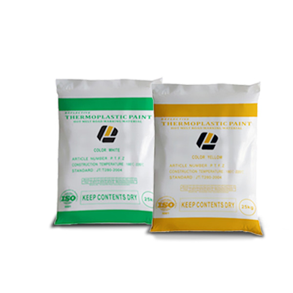 Powder 0% Premixed Glass Beads Thermoplastic Road Marking Paint