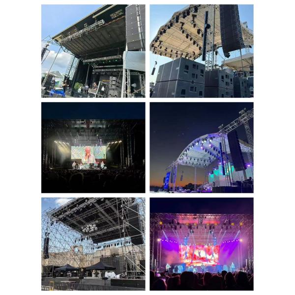 4ft X 8ft Portable Event Stage Platform Aluminum Glass Stage Platform