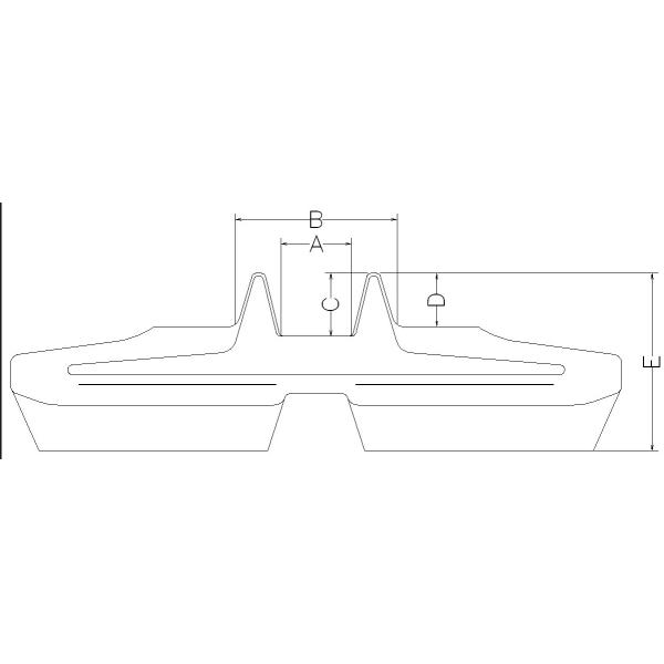 Lightweight Kubota Rubber Tracks , Flexible Combine Harvester Rubber Track