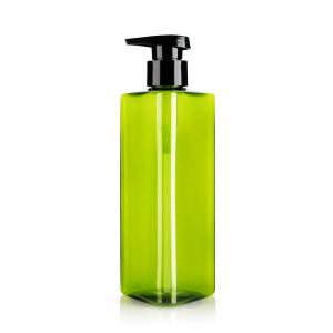 China Triangle 500ML Shampoo Dispenser Bottles Custom Mold Healthy Material on sale