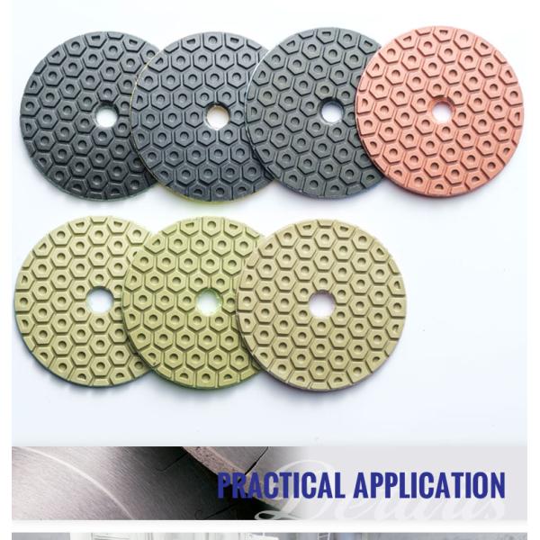 Different Grit 125cm Diamond Polishing Pad For Dry 50/100/200/400/500/800/1500/3000/buff
