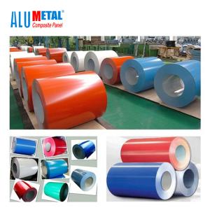 Quality PVDF FEVE Trim coated aluminium coil 200MM For Construction for sale