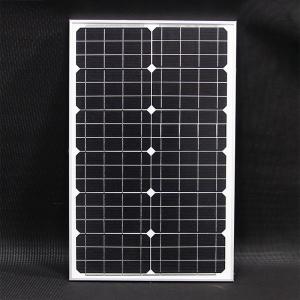 Quality TUV 40 Watt 18V Monocrystalline Solar Panel Waterproof Durable for sale