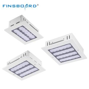 Quality 100W Gas Station Linear Industrial High Bay Lighting IP54 Waterproof for sale