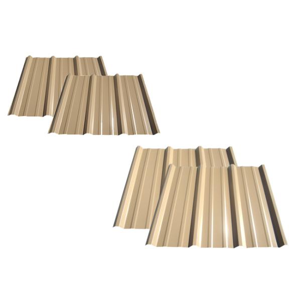 1000 Series Aluminium Step Tile Roofing Sheets Thickness 0.4mm - 10mm