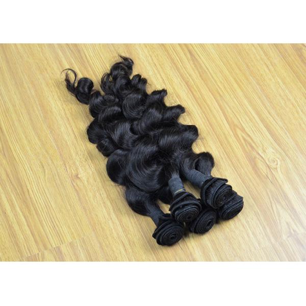 12“- 28”Ocean Wave Cambodian Virgin Hair Tangle Free Sleek 100g / Piece