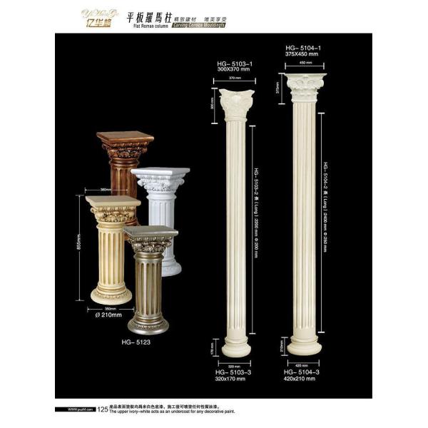 Caved PU Wall Moulding Polyurethane Dado Rail