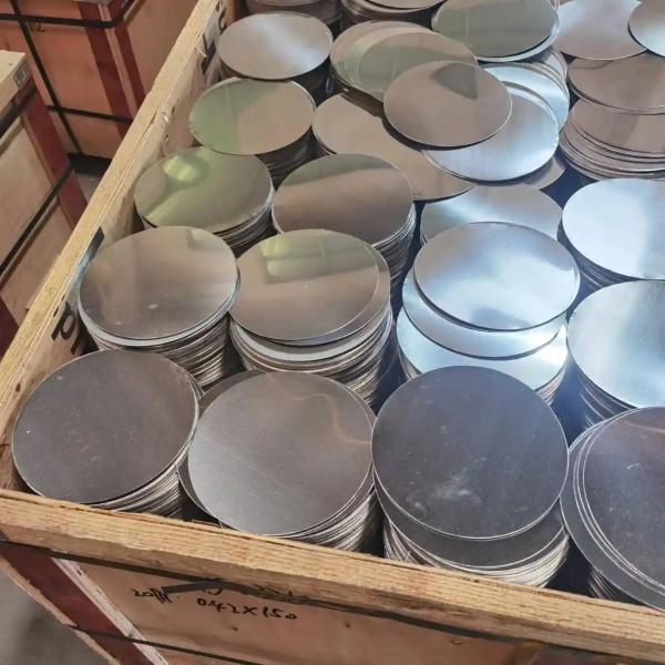 Factory Large Supply 304 Stainless Steel Round Sheet Flat Disc Dia 50-300mm Thick Stainless Steel Cutting Disc 0.5-10mm