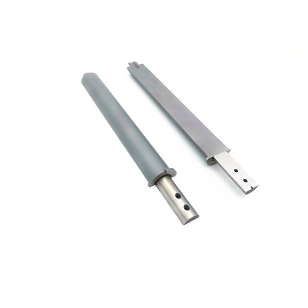 Nitriding Treatment Grinding Machine Parts , Spindle Rod Cnc Precision Components