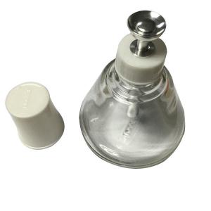China 100% Metal Pump ESD Packaging Materials Glass Solvent Dispenser Alcohol Bottle Size 180ML on sale