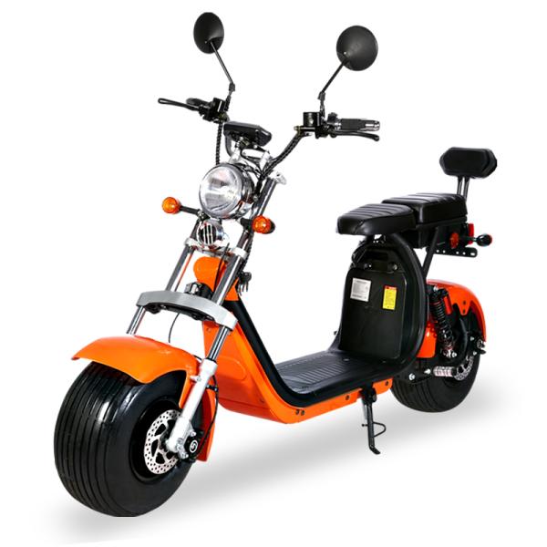 Fat Tire Harley Citycoco Electric Scooter 2000w 2 Wheel Long Range