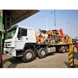 Quality 400m Truck mounted hydraulic water well drilling equipment drill rig for sale
