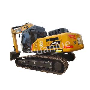Quality 215 Used Sany Excavator Repossessed Earthmoving Equipment 11.6rpm for sale
