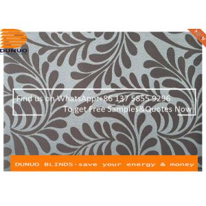 Luxury Curtain Fabric Jacquard Blackout Roller Blinds Vertical Blind