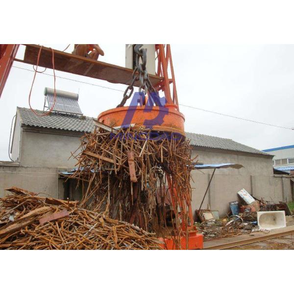 Electromagnetic Lift for Overhead Bridge Using, Waste Steel Transport Electromagnetic