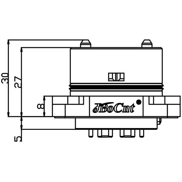 2+8P 100A 200A stackable high current energy storage connector for lithium battery packs